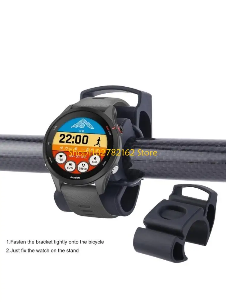 547B Regulable Cycling Watch Mount Compatibility With Multiple Smartwatch Brands Weatherproofed Cycling Accessory