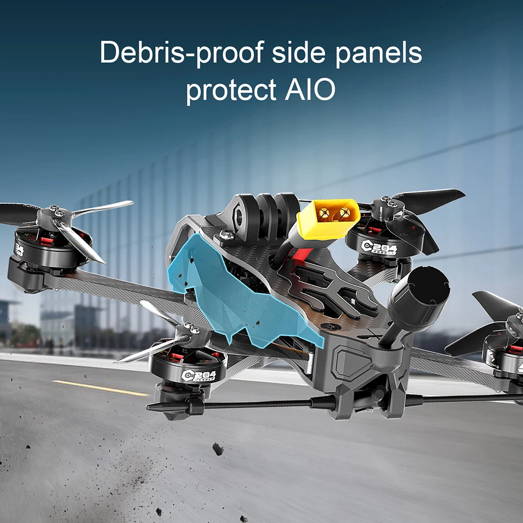 

2025 Axisflying Manta30 3-дюймовый FPV квадрокоптер 6S для O4 Lite VTX с GPS для FPV дрона