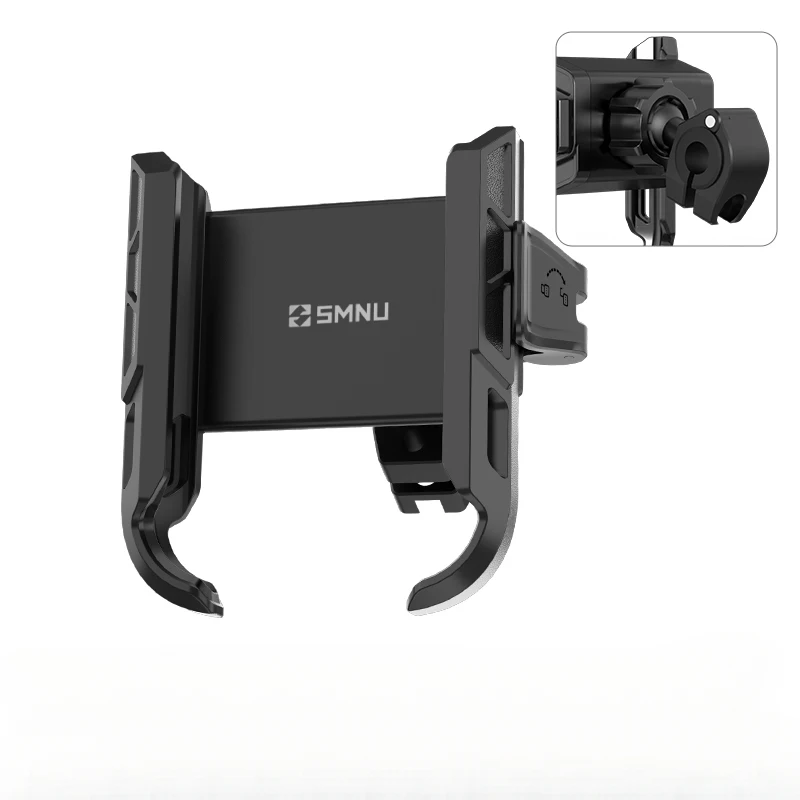 

360 Degree Adjustable Waterproof Phone Holder Stand for Motorcycle Bicycle Anti-Theft Flexible Mobile Bracket Navigation Support