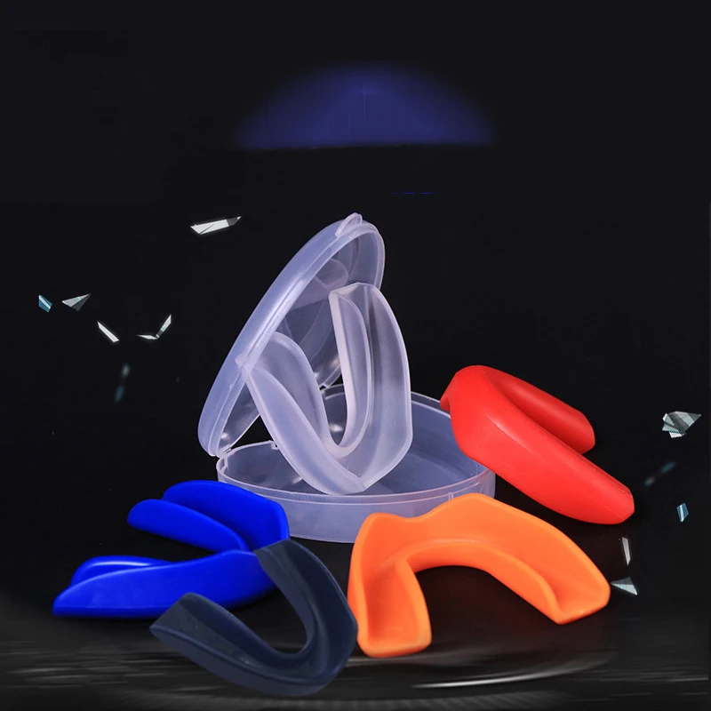 Sports Mouth Guard for Boxing Basketball Rugby Karate EVA Teeth Protector Adult Children Mouthguard Tooth Brace Protection view 3