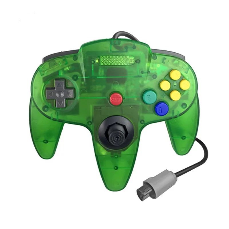 Pour Console N64/Port USB pour contrôleur N64 télécommande filaire classique manette de jeu Joystick système de jeu vidéo rétro