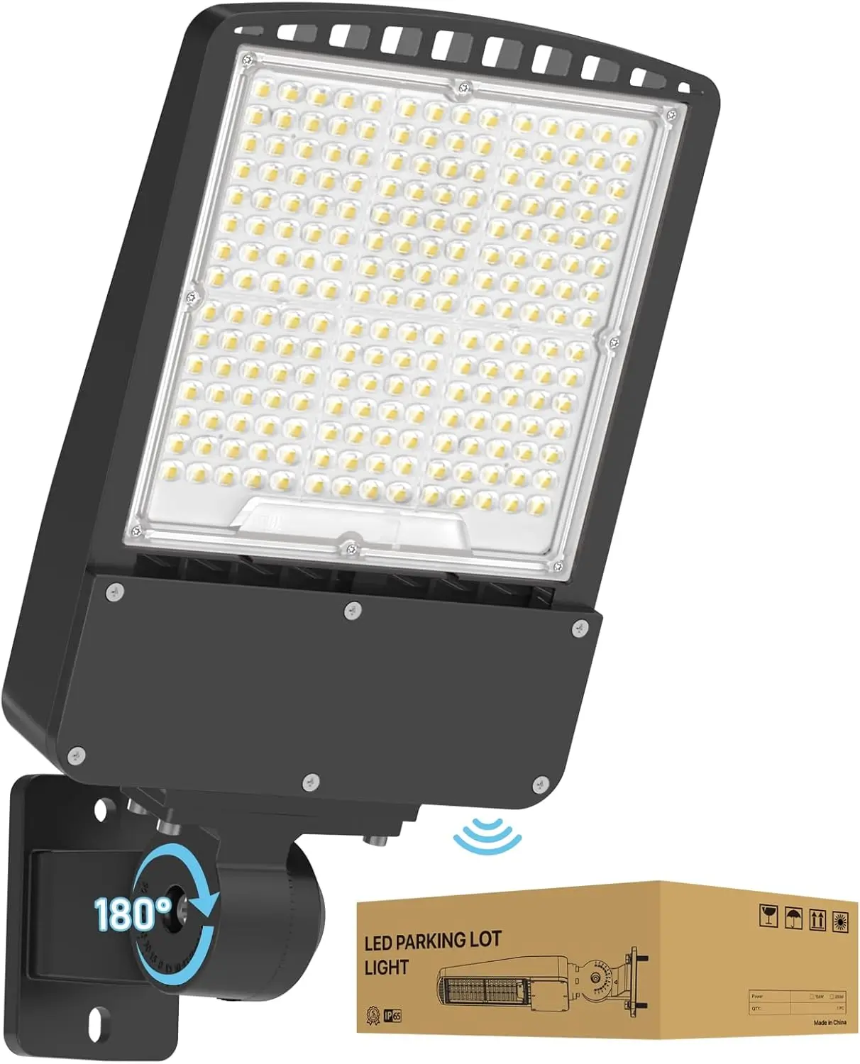 

200W LED Parking Lot Light 30000lm 5000K Dusk to Dawn Dimmer