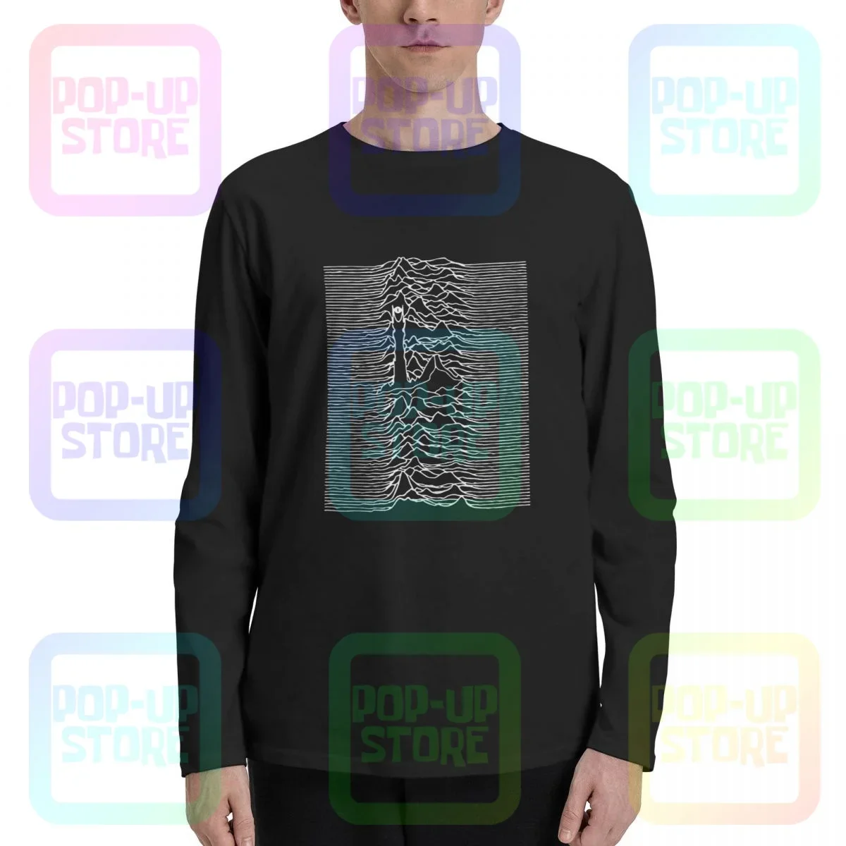 Mordor Unknown Pressures Joy Division Lotr Movie Long Sleeve T-Shirts T-shirt Tee Pop Unisex Premium Streetwear