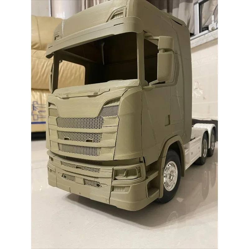 

3D Printed Cab Body Shell for 1/14 Tamiya RC Dump Truck SCANIA 770S R730 LESU JMD Toys Car Parts