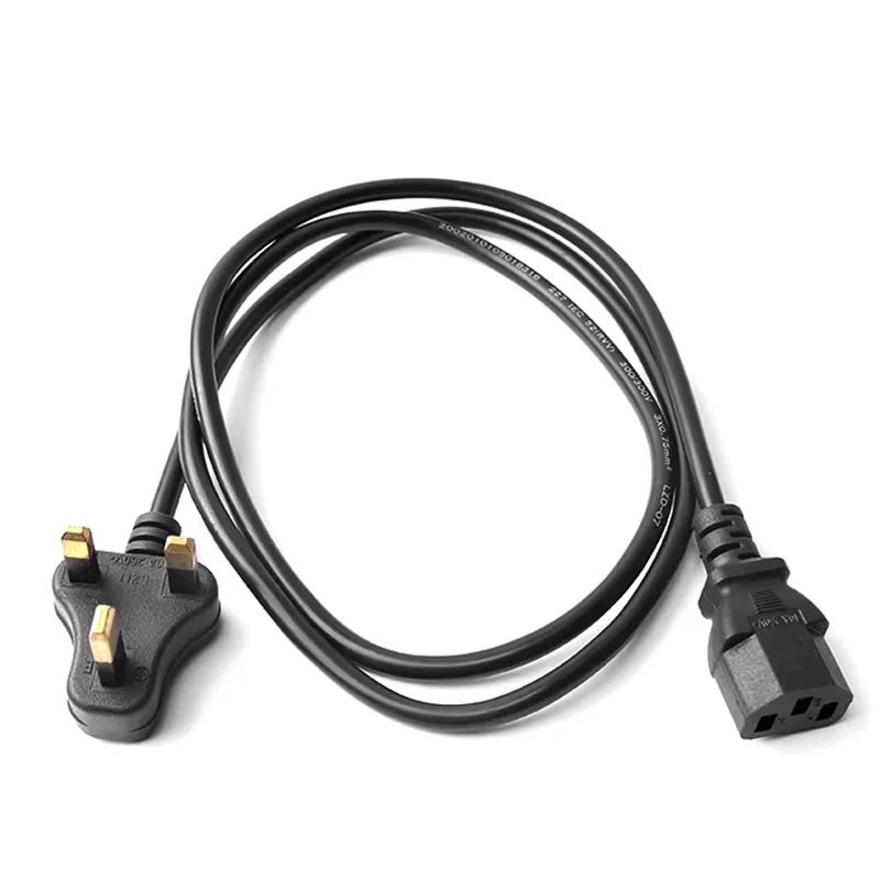 Stage lights Power Supply Cord 3Pin AC Plug Black 3*0.75MM² 1.2M Power Connect Cable DMX512 stage light LED light Event Show