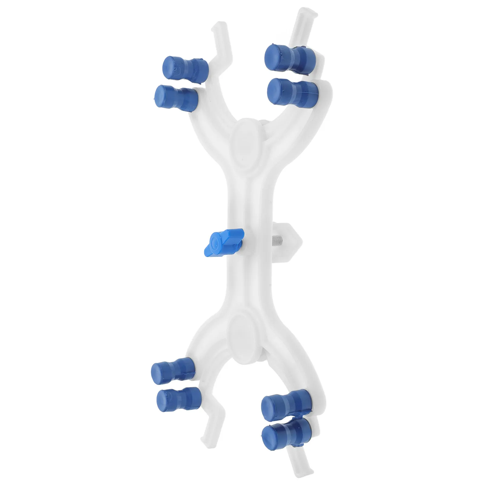 Adjustable Dual-Side Burette Clip Plastic Titration Clamp High Durability Nylon Material Secure Stable Equipment School