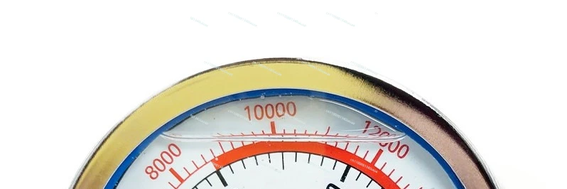Electric Fuel Injection Pump Plunger Oil Circuit Test Pressure Gauge 60-600mpa