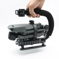 Drone Handheld Shooting Bracket Gimbal Stabilizer Grip Handle for MAVIC AIR2/2S /MAVIC PRO/ MAVIC 2/ MAVIC 3 Drone Accessories