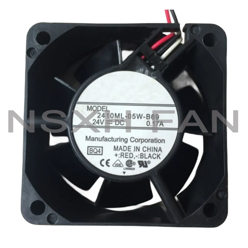 New Original AMT7 2410ML-05W-B69 6025 24V 0.17A 6cm Inverter Cooling Fan