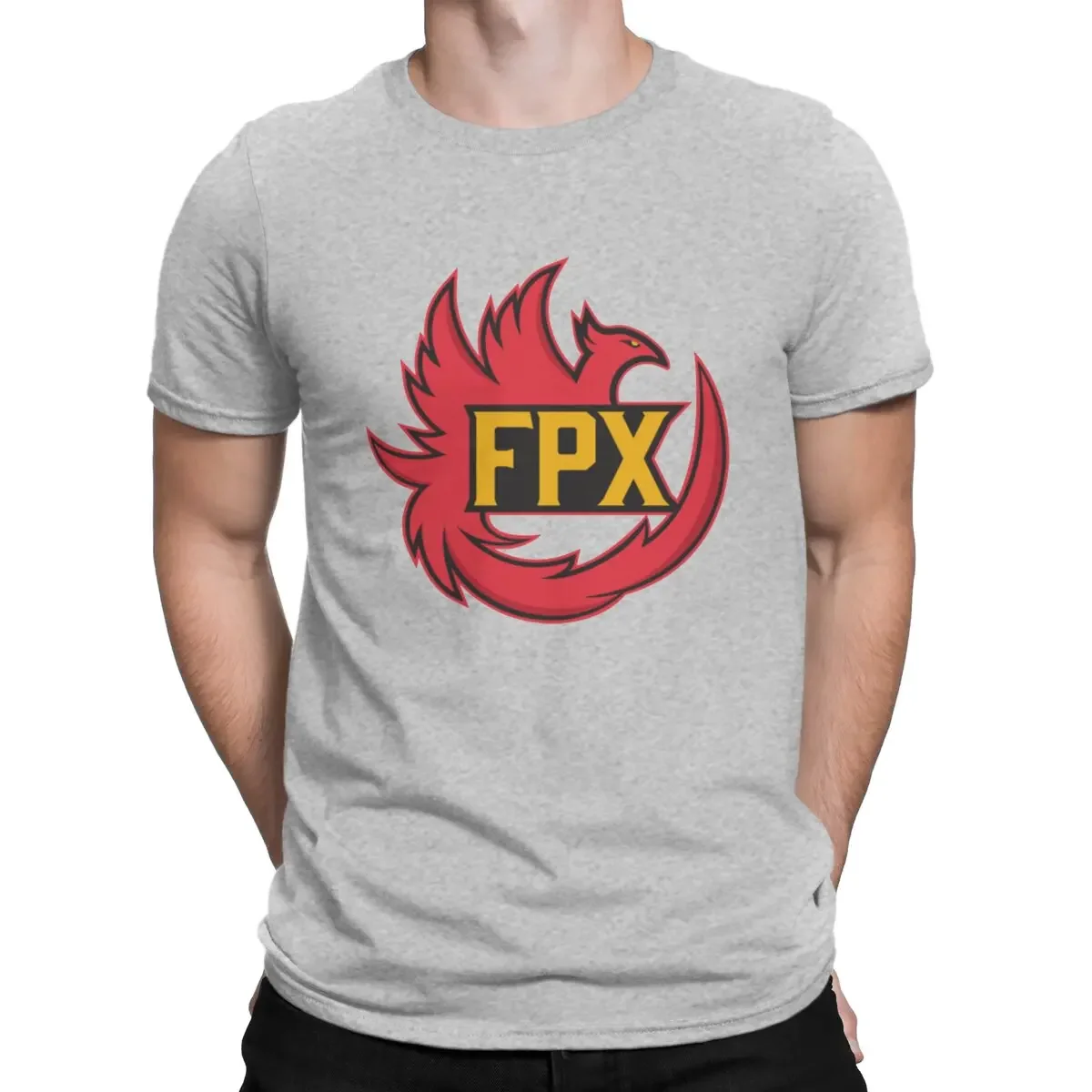 Pheonix Men T Shirt LPL LCK LEC LCS S13 Awesome Tee Shirt Short Sleeve Round Collar T-Shirt Pure Cotton Party Tops