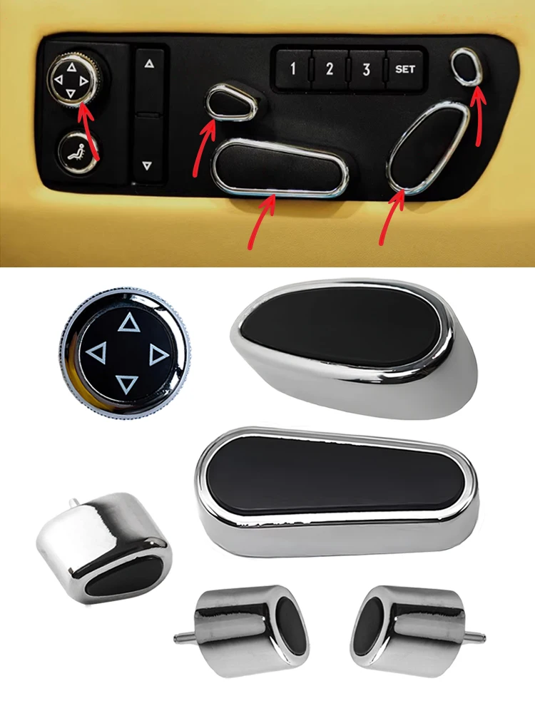 

For Bentley Continental GT Speed Seat Adjustment Cover Seat Switch Button