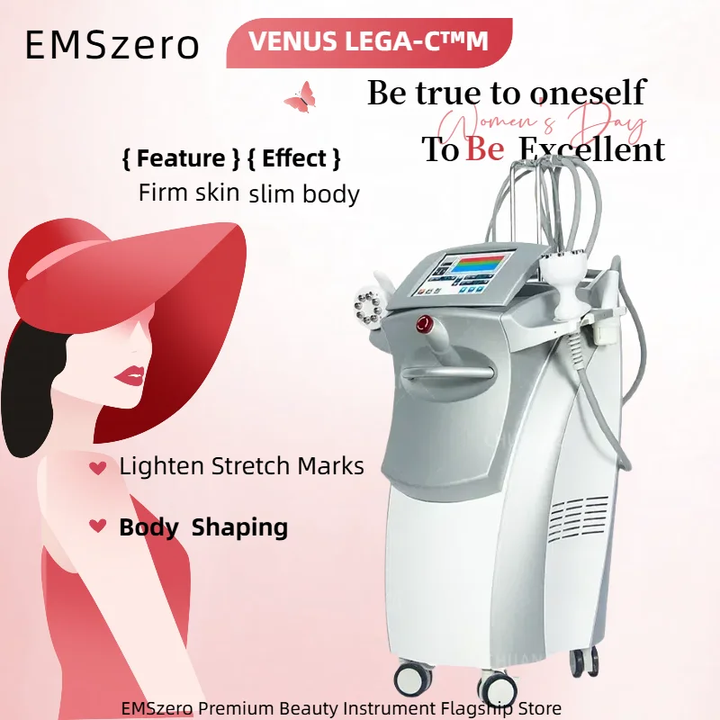 

Venus Legacy Pro Skin Tightening & Vacuum Machine - Cellulite Removal, Non-Surgical Lifting Spa Device with Slimming Tech