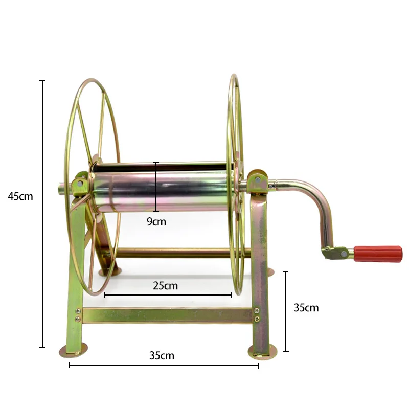 Pipe reel Agricultural sprayer Pipe reel, drug retractor, water storage, winding shelf, retractor