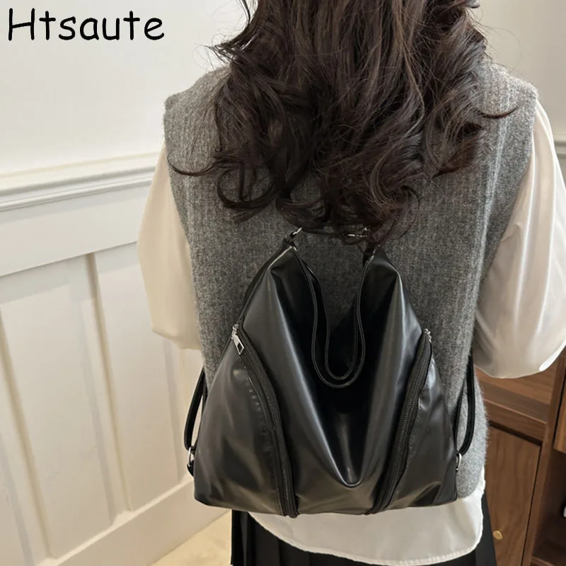 

Retro Single Shoulder Bags Luxury Brand Large Capacity Buckle Tote Bag Fashion High-end Simple Travel Messenger Handbag