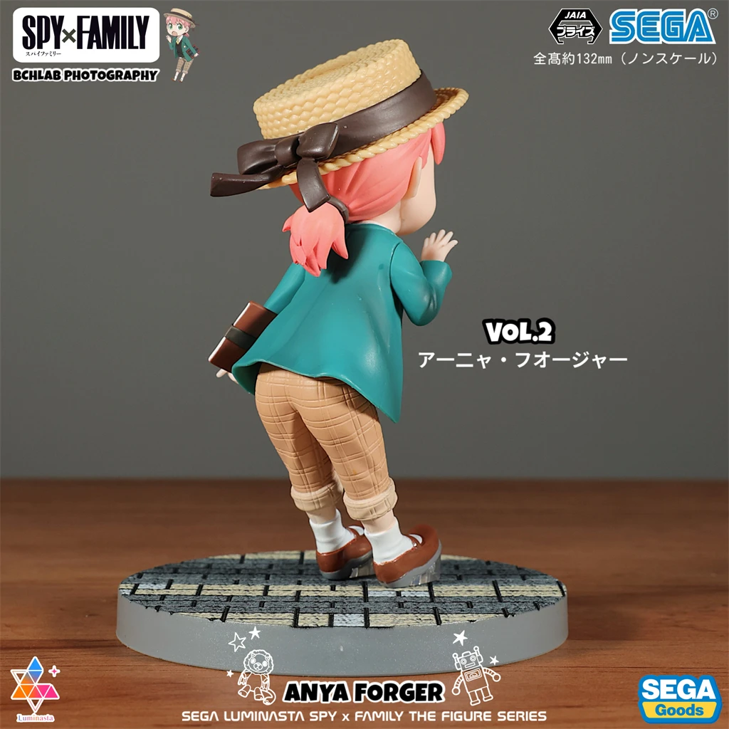 النسخة اليابانية الأصلية SEGA Spy x Family Anya Forger Figure Fashion Suit Dress Version الرسمية اللطيفة جائزة الرسوم المتحركة القابلة للجمع #4