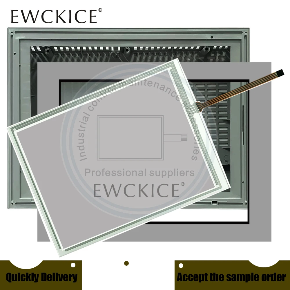 new-gp-4601t-pfxgp4601tad-hmi-pfxgp4601taa-plc-touch-screen-and-front-label-and-plastic-cover-case-touchscreen-panel