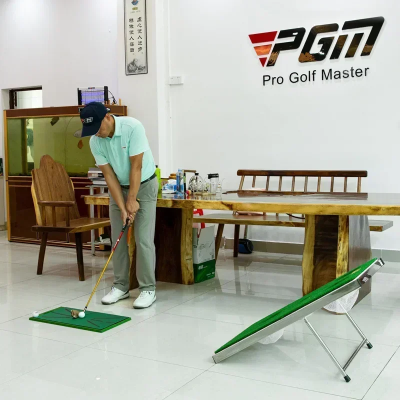

PGM New Golf Swing Detection Pad with Track Swan Fleece Handheld Rubber Strike Pad
