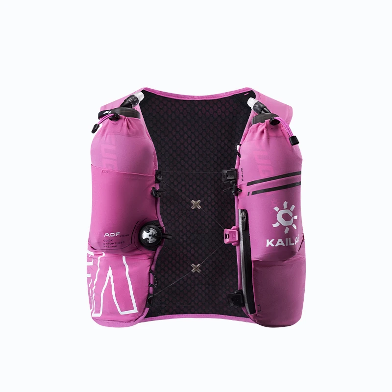Kailas FUGA AIR 8L y 13L Unisex viaje maratón Trail Running senderismo ciclismo mochilas con botellas de agua blandas duales KA2554005