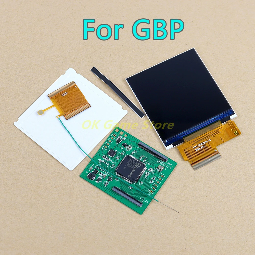 

5sets 2.6inch Highlight LCD Screen For GBP Brighter Backlit Kit For GameBoy Pocket GBP Controller Modification Screen