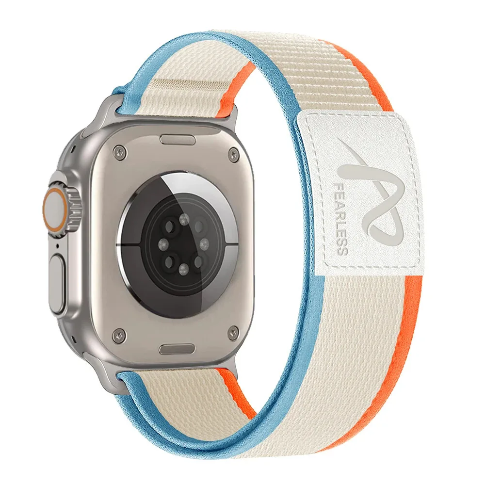 Trail Loop Nylonarmband für Apple Watch Ultra 3 2 49 mm/11 10 46 mm 42 mm Sportarmband iWatch 9 8 7 6 5 SE 3 45 mm 44 mm 41 mm 40 mm