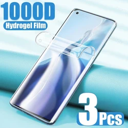 3Pcs Screen Protector For Xiaomi Mi 11 Lite NE 5G 12 13 Ultra Pro Gel Film For Mi 11Lite Hydrogel Protective Film Not Glass