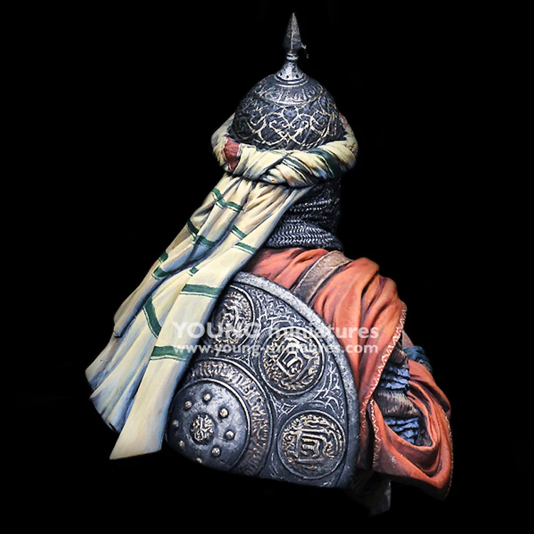 1/10, ARABIAN KNIGHT, Resin Model Bust GK, Historical war theme, Unassembled and unpainted kit