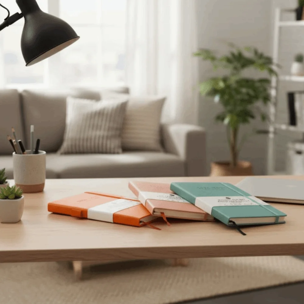 

English 2026 Schedule Planner Notepad 12 Months Bookmark A5 Agenda Planning Notebook Portable Wear-resistant Business Calendar