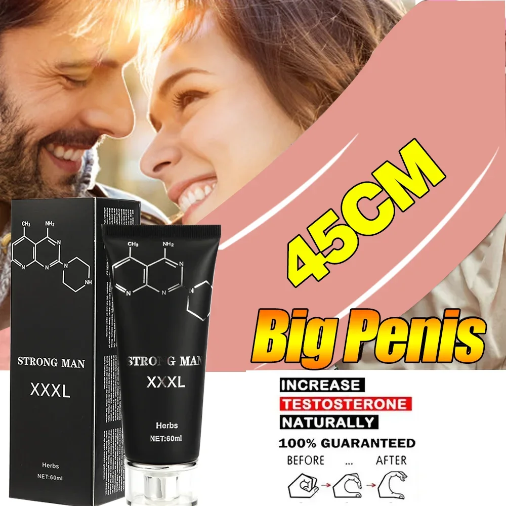 60ml Strong Man Penis Big Penis Enlargement Gel Enlarge Penis Grow Thicker Big Dicks Enlargement