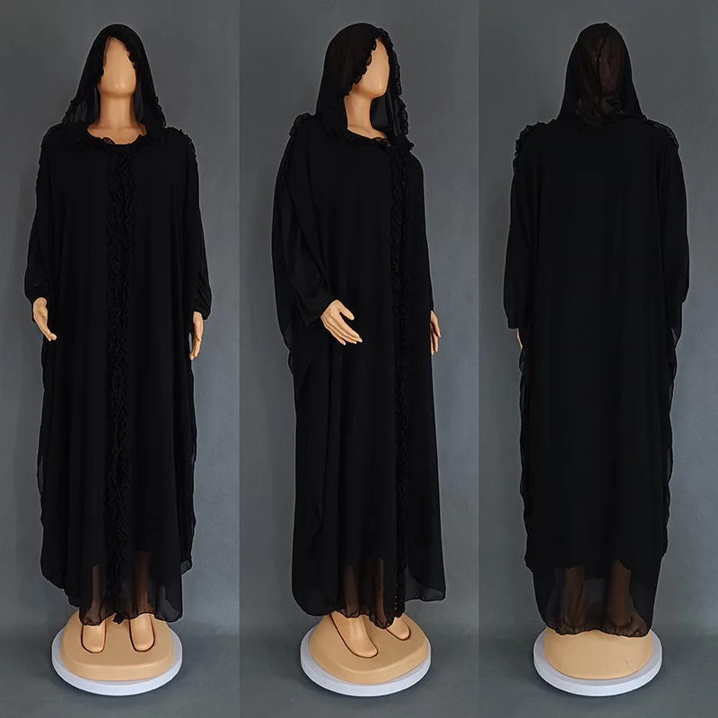 Abayas Dresses for Women Open Abaya Dubai Kaftan Muslim Cardigan Casual Kimono Robe Femme Caftan Turkish Islamic Clothes 2024