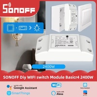 1-5PCS SONOFF BASICR4 Smart ON/OFF WiFi Switch Light Timer APP/Voice Remote Control DIY Mode Work With Alexa Google Home