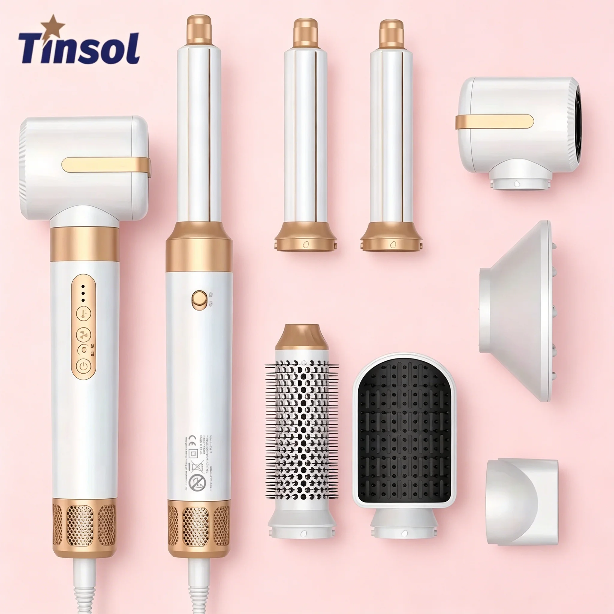 tinsol-spazzola-asciugacapelli-multifunzione-7-in-1-asciugacapelli-senza-spazzole-ad-alta-velocita-pettine-styling-ad-aria-calda-ionica-ferro-arricciacapelli