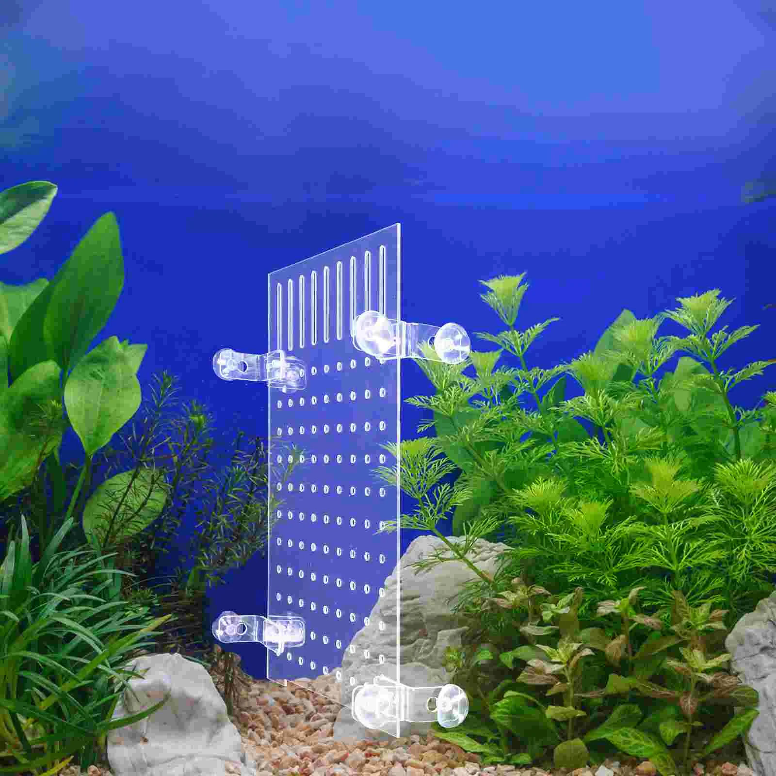 Fish Tank Isolation Board Breeding Case Divider Transparent Acrylic Aquarium Separator