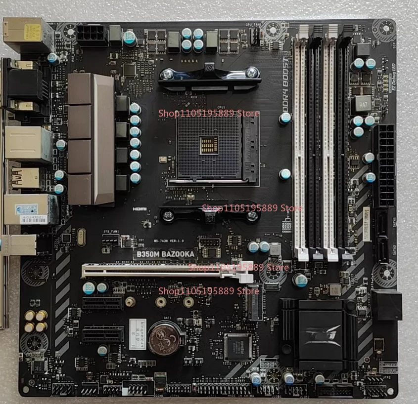 

For MSI B350M BAZOOKA Desktop Computer Main Board AM4 Interface DDR4 Quad Memory Slot