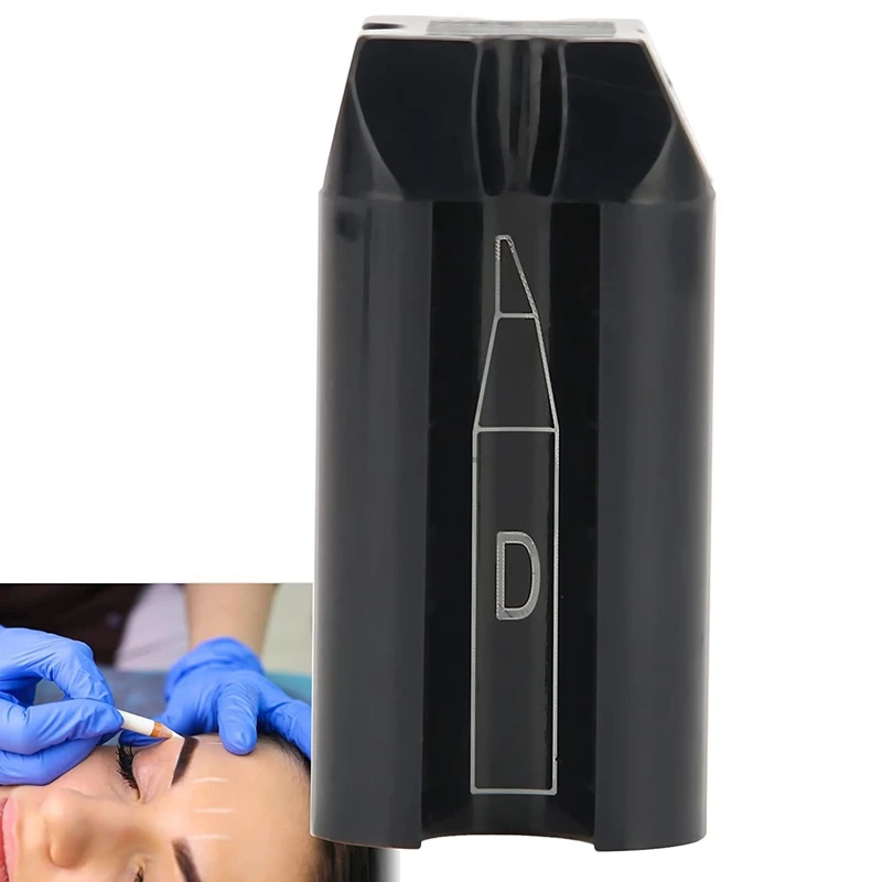 Sacapuntas para lápiz de cejas, 4 en 1, pico de pato, cosmético