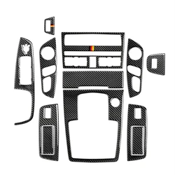 Panel CD z włókna węglowego Windows Control Gear wykończenie panelu dla Audi Q7 2008-2015 wewnętrznego drzwiowego podłokietnik rama przycisku akcesoria samochodowe