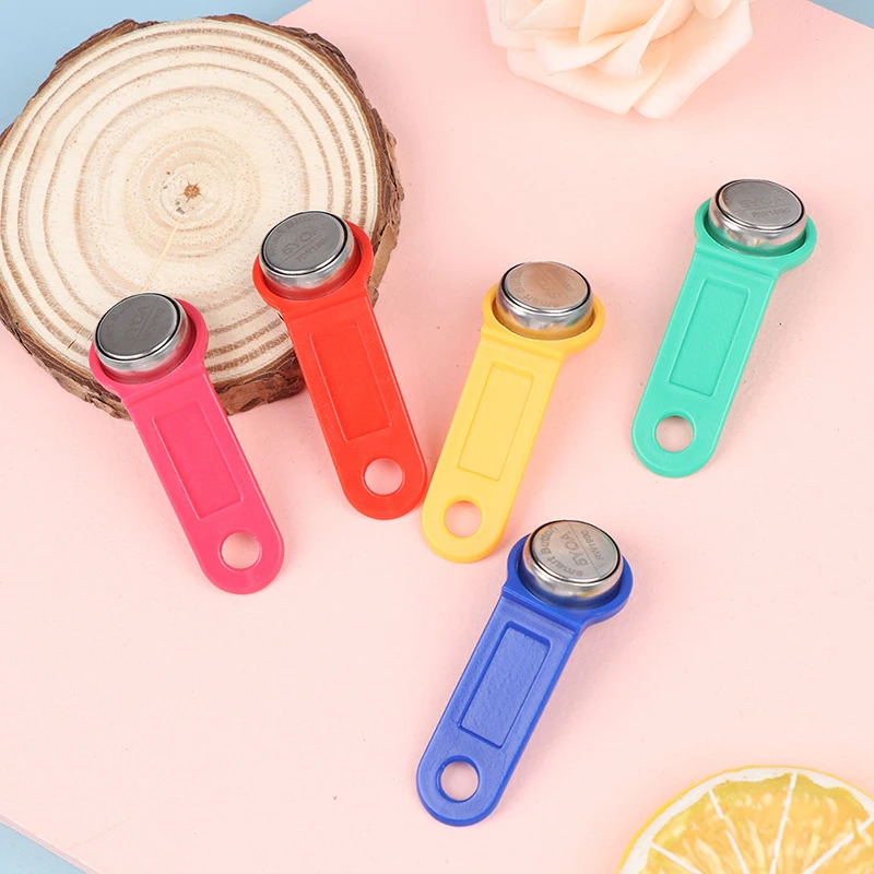 1Pc plastica riscrivibile RFID Touch Memory Key TM Card iButton Copy Card Sauna Key