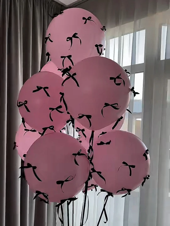 Latex-Ballon-Set (in Verschiedenen Farben Erhältlich) für Hochzeit, Junggesellenabschied, Heiratsantrag, Babyparty, Geburtstagsfeier-Dekoration – Detail 10