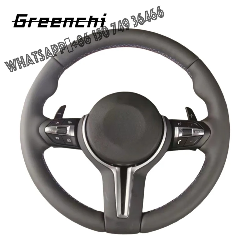 

For BMW 320 525 F10 F20 F30 F15 F25 F07 F01 F82 M3 M4 M5 M6 E92 E60 X6 E71 Steering Wheel M Performance Leather Steering Wheel