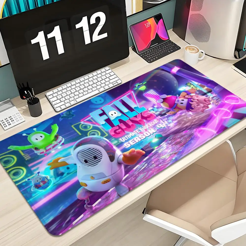 Коврик для мыши Fall Guys Ultimate Knockout, большой 600x300 мм, настольный коврик для ПК, игровой, с высококачественной печатью.