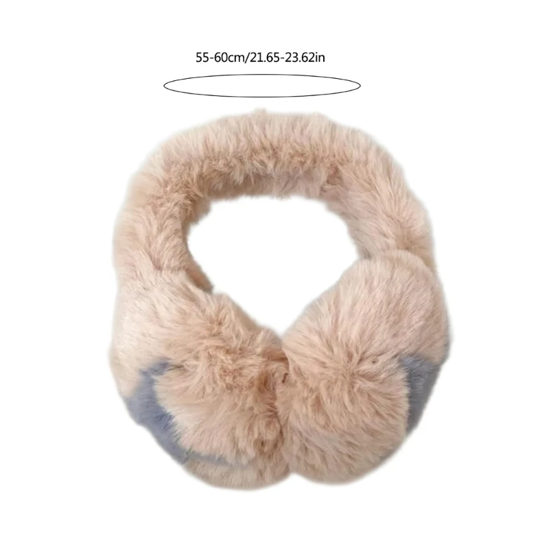 MXMB เครื่องอุ่นหูตกแต่งดาวแฟชั่นผู้ชายผู้หญิงเด็ก Earmuff อินเทรนด์ Earwear สำหรับ Joggers และนักเล่นสกี