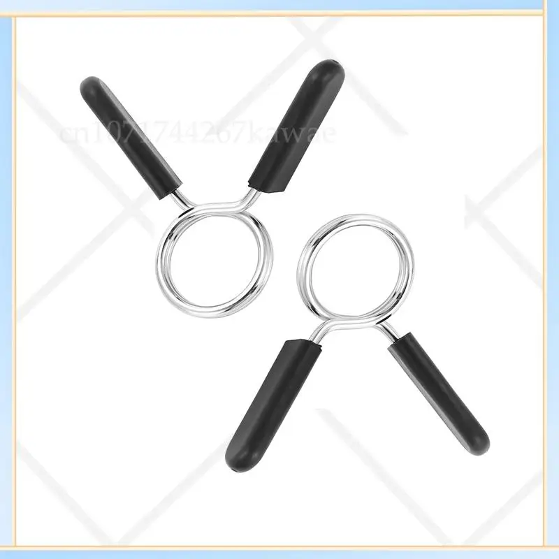 

-A16I 1Set/2Pcs 30Mm Barbell Gym Weight Lifting Dumbbell Lock Clamp Spring Collar Clips