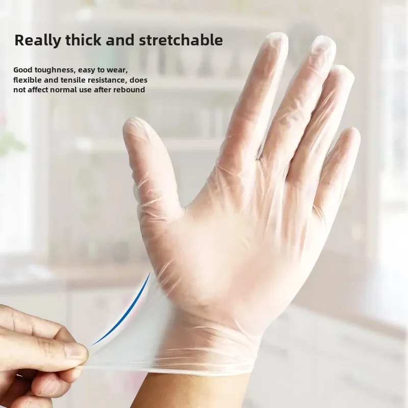 Yingke Disposable Pvc Gloves Housework Catering Dental Food Grade Disposable Pvc Gloves Transparent Inspection Gloves