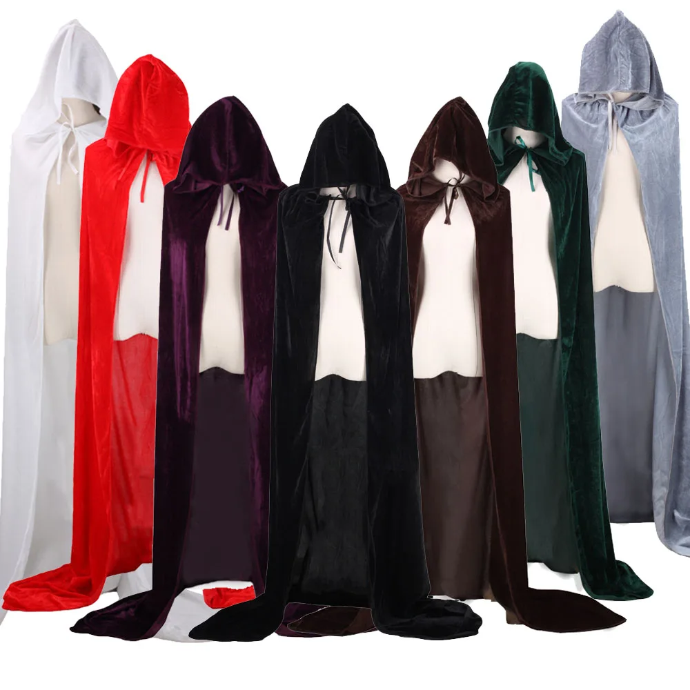 Halloween CostumesAncient Costume Medieval Monk Robe Wizard Clothing Priest Clothing Halloween Cosplay Costume Gown Reenactment