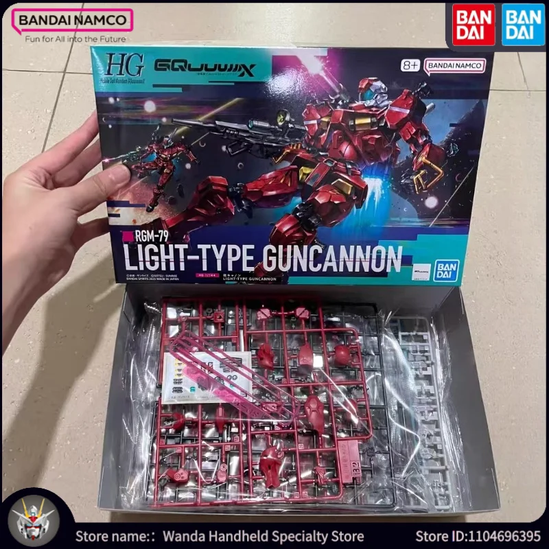 

In Stock Brand New Gundam Model Toys HG GQuuux RGM-79 JikuAkus Popular Fun Collection Assemble Mecha Figure Doll Holiday Gifts