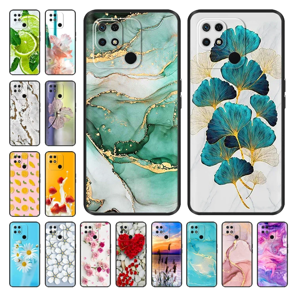 

For Xiaomi Redmi 10C Case Redmi10C Luxury Fashion Silicone Soft TPU Phone Case Shells For Xiaomi Redmi 10C 10 C Back Cover Bags