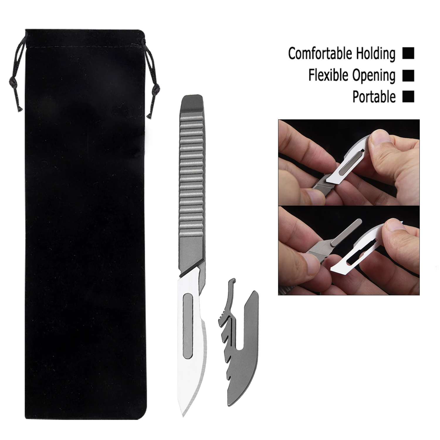DIY Multifunctional Carving Knife Fine Working Accessory Suitable for Blade NO.24