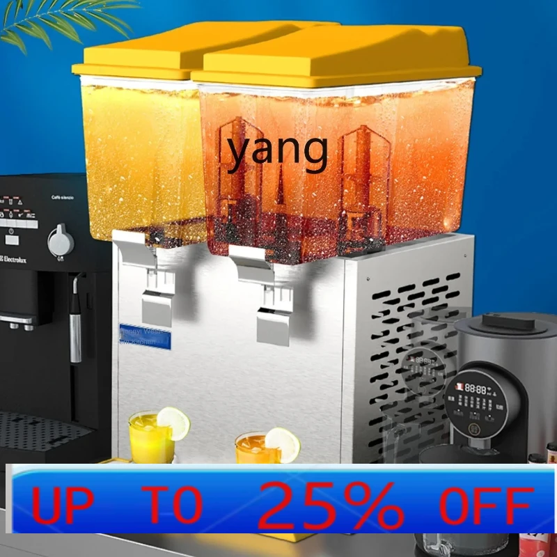 

lmm beverage machine automatic commercial hot and cold double cylinder juice self-service stall cold drinking machine