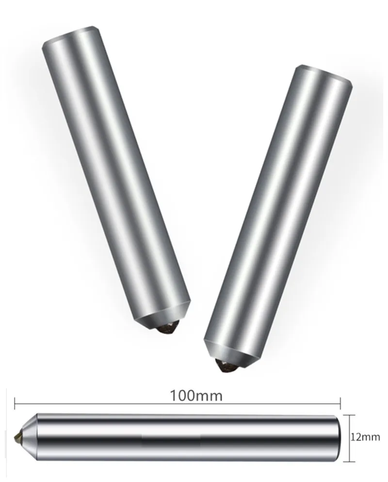 100mm Diamant-Abziehstift für Schleifscheiben, Schleifwerkzeuge, Abziehstift mit konischer Spitze, Reparaturteile, Schleifmittel, Schneidwerkzeug, Schärfer – Detail 3