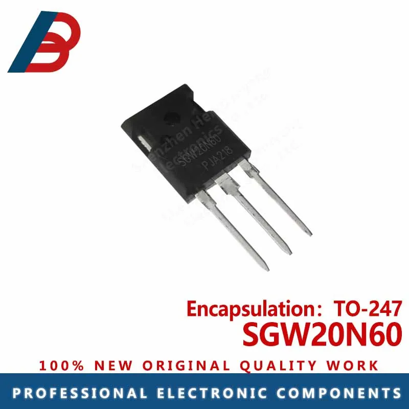 5PCS   SGW20N60 package TO-247 MOS FET 600V 20A