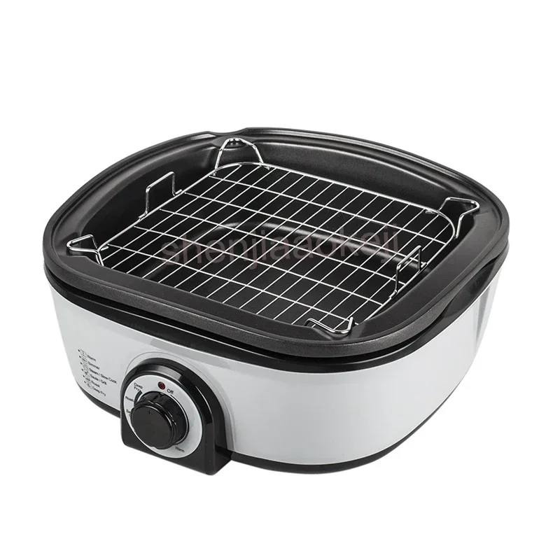 Home Appliances Electric Hot Pot Thickening Cooker Multifunctional-cooker Non-stick Cooking Pan Steam/Hot Pot Grill Warm Deep F